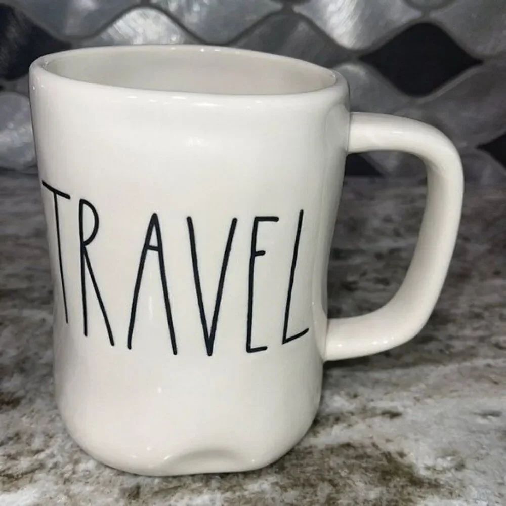 Rae Dunn “Travel” Coffee Mug